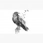 Born to be free (bw) Cap