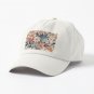 Botanical Elegance - Floral Harmony in Watercolor Cap