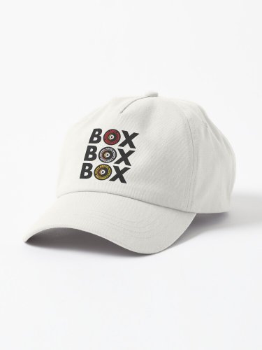 Box Box Box Infographic F1 Tyre Compound Design Cap