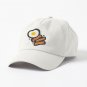 Breakfast With Bacon and Eggs Seamless Vector Pattern Dark Cap