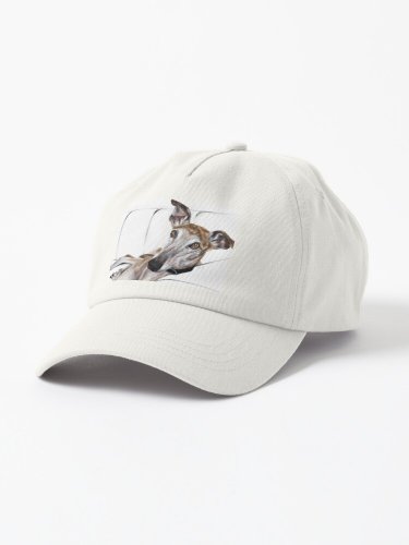 Brindle Greyhound Cap