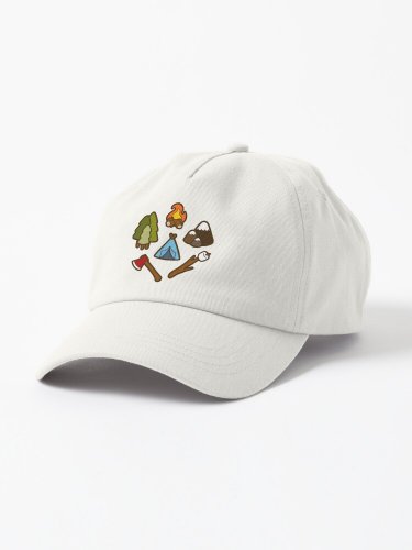 Camping is cool Cap