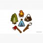 Camping is cool Cap
