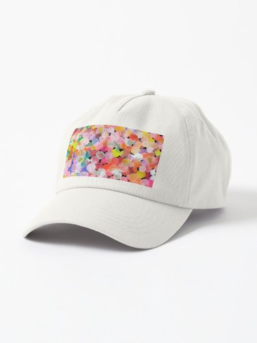 Candy watercolor dots Cap