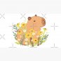 Capybara with daisy flowers Cap