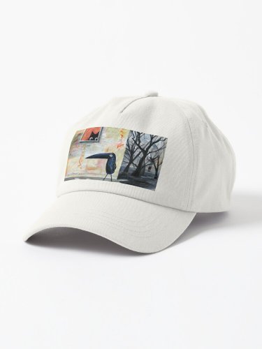 Cat and Bird Cap