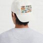 Cat and Floral Pattern III Cap