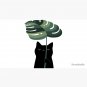 Cat and Plant 16 Cap
