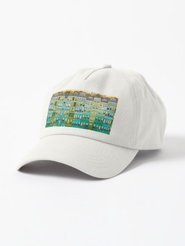 Cats in Green Townhouses Cap