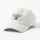 Charlottes web with big black spider Cap