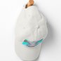 Charolais Cow painting on blue Cap