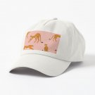 Cheetahs pattern on pink Cap