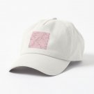 Cherry tree on pink background Cap