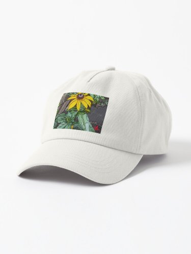 Brown-eyed Susan up close Cap