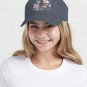 Butterflies and Hibiscus Flowers - a painted pattern Cap