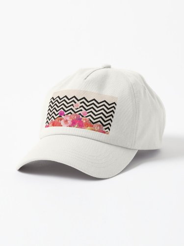 Chevron Flora II Cap