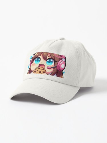 Chibi Chubby Girl - Cookies - Nom Nom - FatGirl Cap