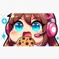 Chibi Chubby Girl - Cookies - Nom Nom - FatGirl Cap
