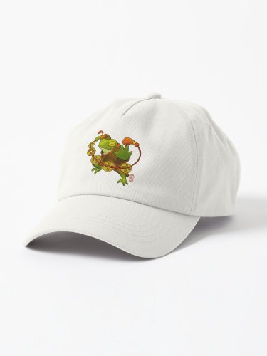 chinese frog with lucky coins Cap