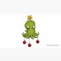 Christmas cephalopod Cap