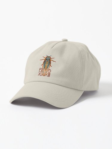 Cicada Brood XIX x XIII with White Outline Cap