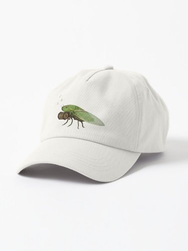 Cicada Playing a Squeezebox Cap