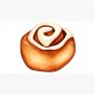 Cinnamon Roll Pattern - Blue Cap