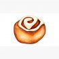 Cinnamon Roll Pattern - Pink Cap