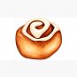 Cinnamon Roll Pattern - Red Cap