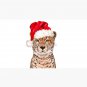 Classic Christmas Cheetah Cap