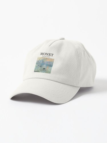 Claude Monet Impression Sunrise Cap
