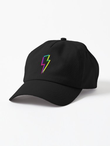 CMYK lightning (black) Cap