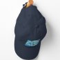 Cobalt Blue, Aqua & Gold Decorative Moroccan Tile Pattern Cap