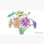 colorful daisies Cap