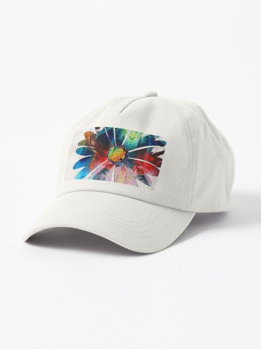 Colorful Daisy Art - Hip Daisies - By Sharon Cummings Cap