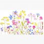 colorful meadow painting Cap