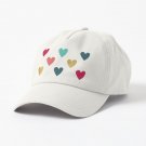 Colorful Mini Hearts Cap