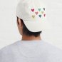 Colorful Mini Hearts Cap