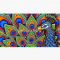 Colorful Paisley Peacock Rainbow Bird Cap