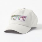 Colorful Piano Art Mandala Style by Sharon Cummings Cap