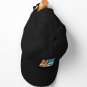 Colorful Shark Blocks Graphic Design Cap