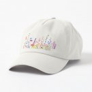 colorful wild flower field  Cap