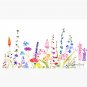 colorful wild flower field  Cap