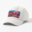 Colour pop – Bright and funky floral  Cap