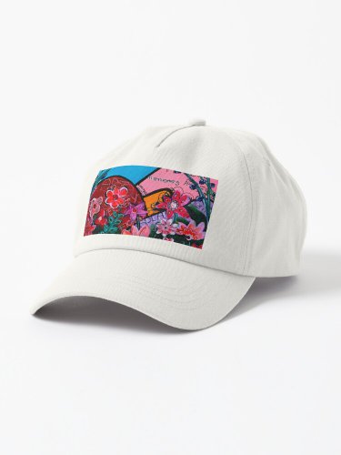 Colour pop &acirc;�� Bright and funky floral  Cap