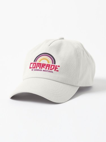 Comrade is Gender Neutral Cap