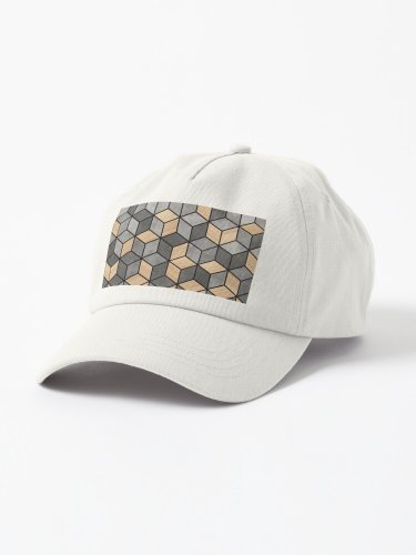 Concrete and Wood Cubes Cap