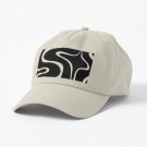 Copacetic Retro Abstract Black and Almond Cream Cap