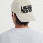 Copacetic Retro Abstract Black and Almond Cream Cap