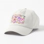 Copia de Copia de Copia de iPhone 14 Pro Max Rainbow Checker Geometric Flowers Cap